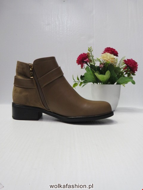 Botki Damskie D7-7 KHAKI 36-41 1