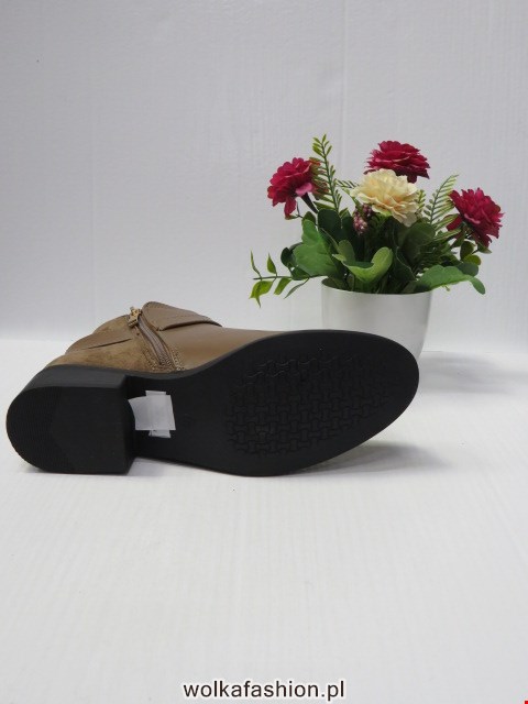 Botki Damskie D7-7 KHAKI 36-41 2
