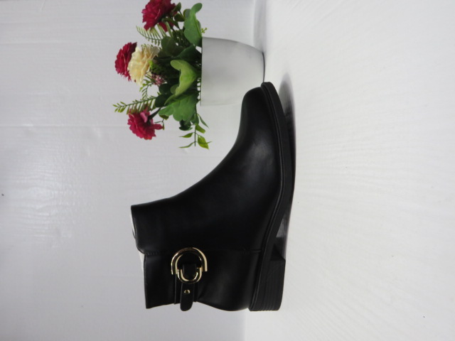 Botki Damskie D7-3 BLACK 36-41