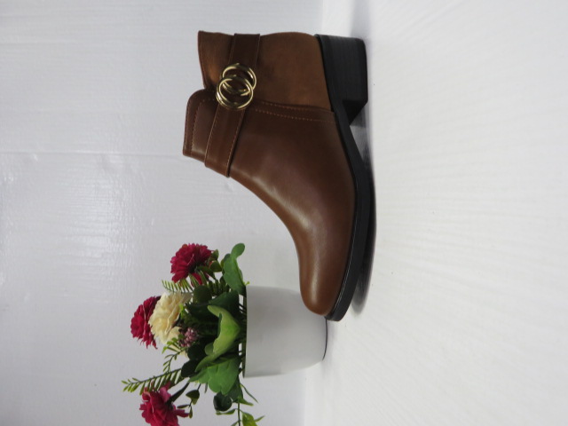 Botki Damskie D7-7 CAMEL 36-41