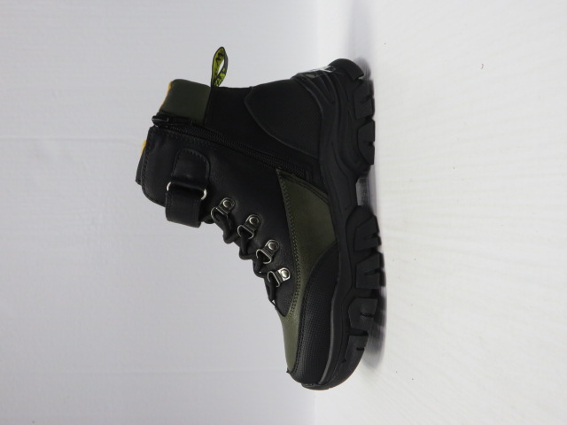 Botki Dziecięce HC366 GREEN/BLACK 32-37 1