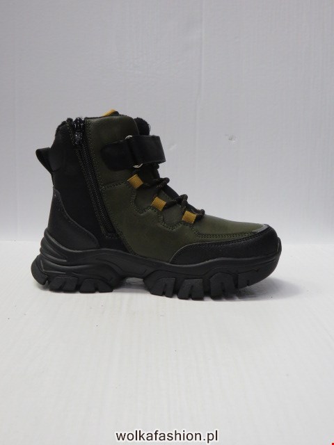 Botki Dziecięce HC359 BLACK/YELLOW 32-37 1