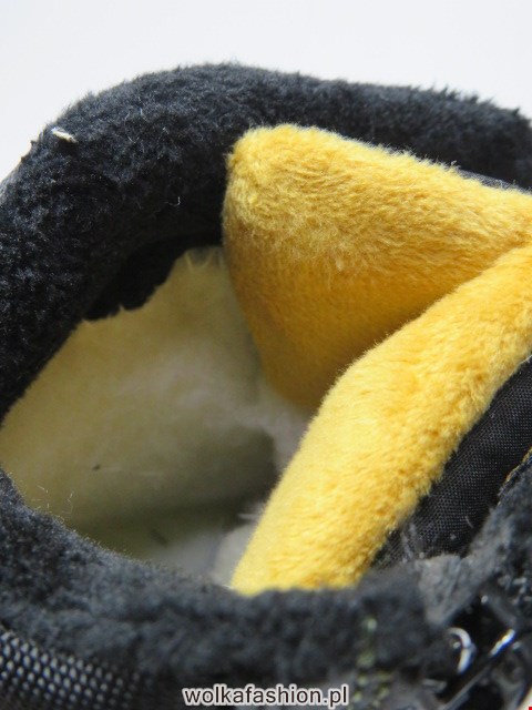 Botki Dziecięce HC359 BLACK/YELLOW 32-37 3