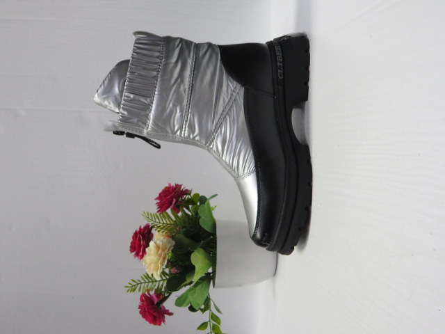 Botki Dziecięce A305 BLACK/SILVER 32-37 1
