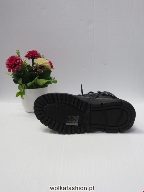Botki Dziecięce A306 BLACK 32-37 2