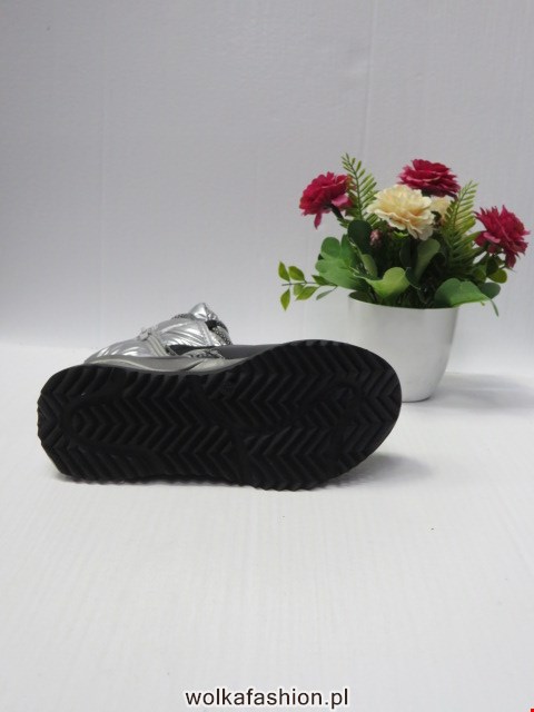 Botki Dziecięce A304 BLACK/SILVER 32-37 2