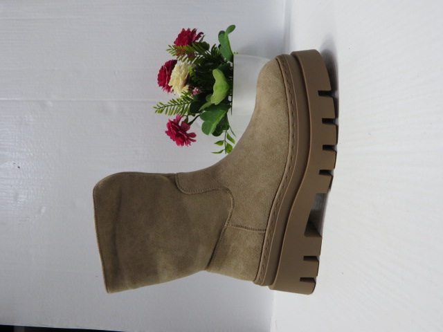 Botki Damskie NB004 KHAKI 36-41