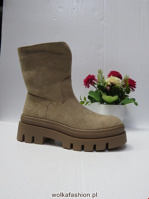 Botki Damskie NB004 KHAKI 36-41