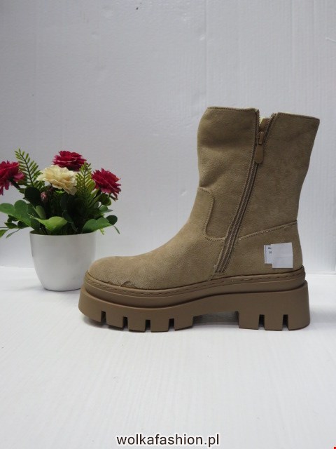Botki Damskie NB004 KHAKI 36-41 1