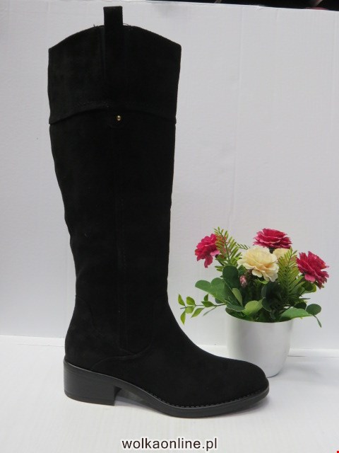 Kozaki Damskie 68180 BLACK 36-41