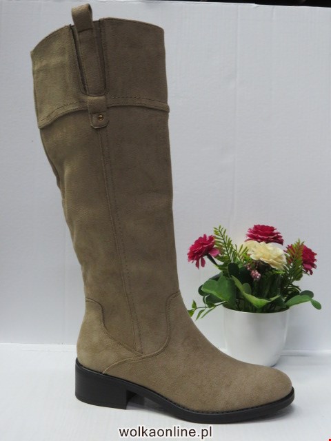 Kozaki Damskie 68180 KHAKI 36-41