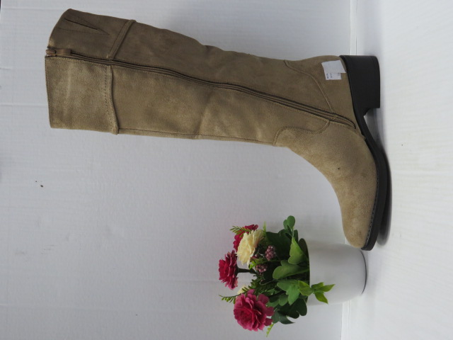 Kozaki Damskie 68180 KHAKI 36-41 1