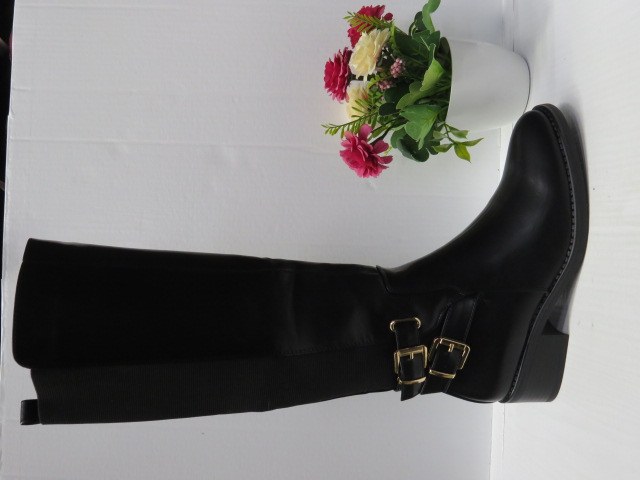 Kozaki Damskie 68182 BLACK 36-41