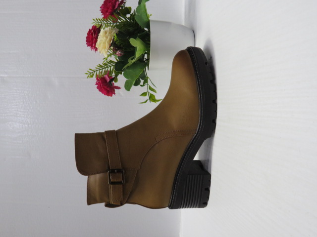 Botki Damskie 1354 BROWN 36-41