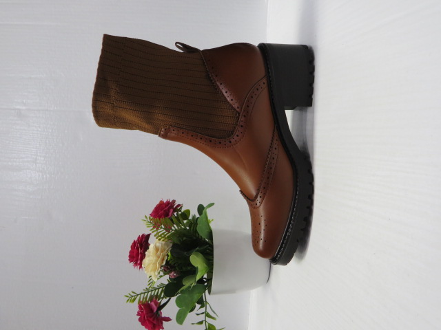 Botki Damskie 1350 BROWN 36-41 2
