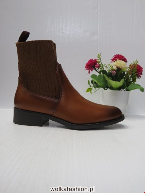 Botki Damskie 1351 BROWN 36-41