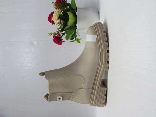 Botki Damskie 1353 IVORY 36-41