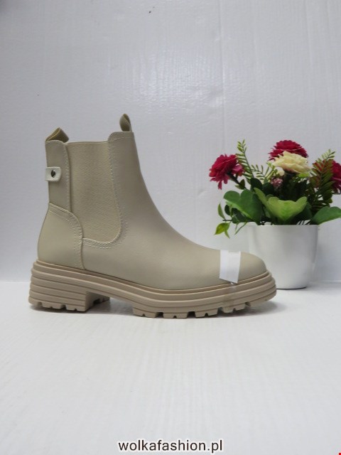 Botki Damskie 1353 IVORY 36-41