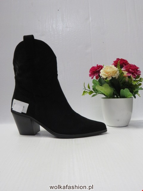 Botki Damskie 9609A BLACK 36-41