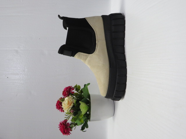 Botki Damskie WW075 BEIGE 36-41 1