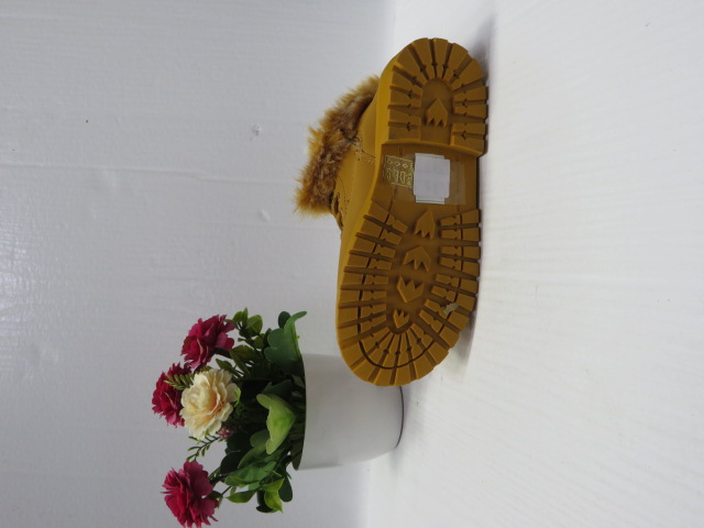 Botki Dziecięce 20304-3B KHAKI 31-36 2