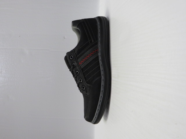 Sportowe męskie F22-5 BLACK/GREY 40-46