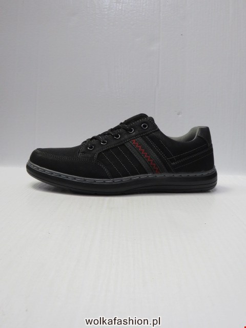 Sportowe męskie F22-5 BLACK/GREY 40-46