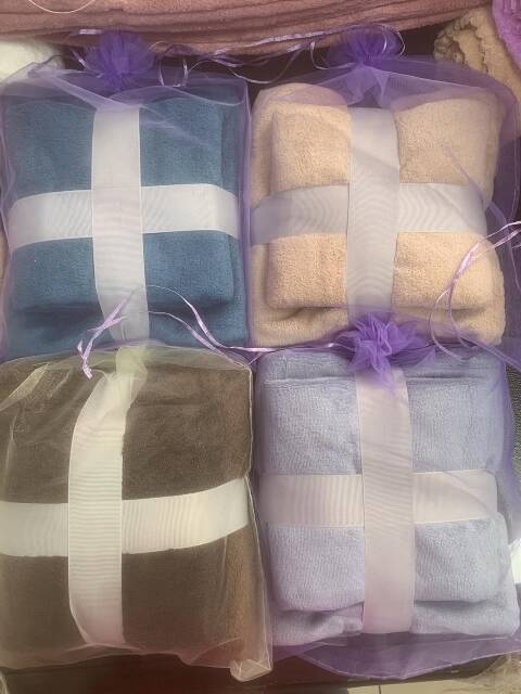 Komplet Ręcznik 2 Części 0935 Mix kolor 70x140,50x100 1