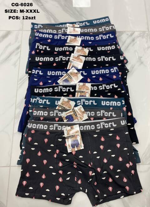 Bokserki męskie CG6026 Mix kolor M-3XL