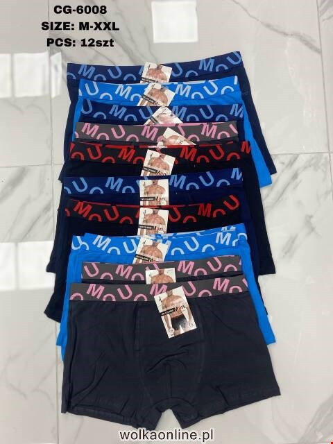 Bokserki męskie CG6008 Mix kolor M-2XL