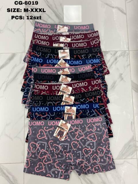 Bokserki męskie CG6019 Mix kolor M-3XL 1