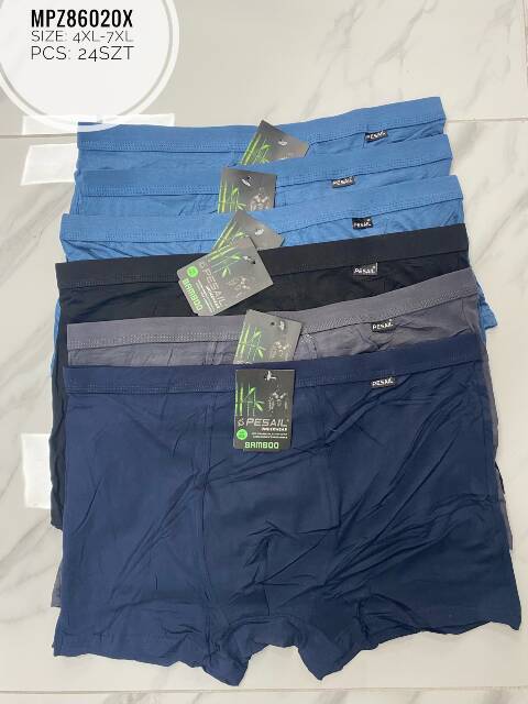 Bokserki męskie MPZ86020X Mix kolor 4XL-7XL