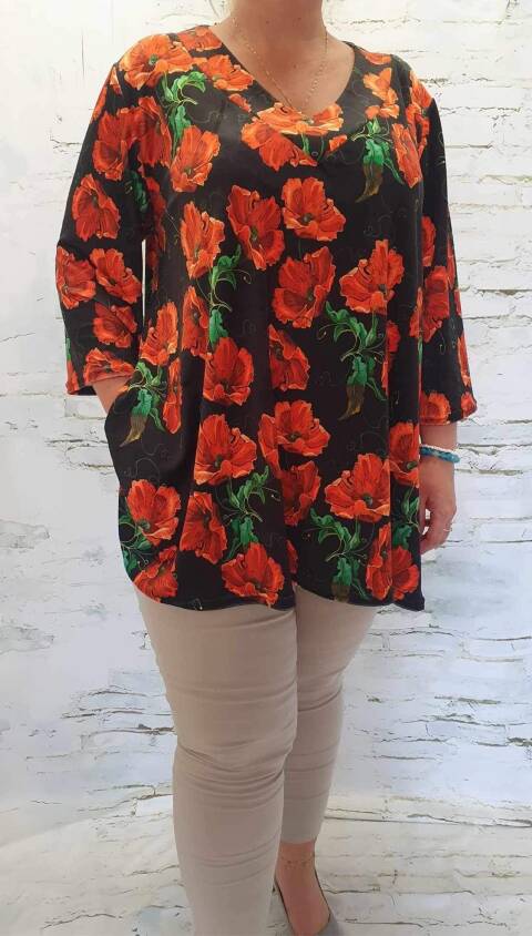 Bluzka damskie 1194 Mix kolor Standard (Towar Polskie)