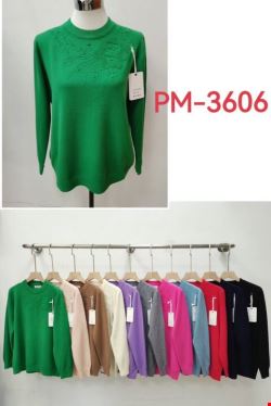 Sweter damskie PM-3606 Mix kolor L-3XL