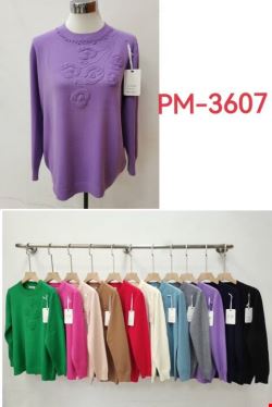 Sweter damskie PM-3607 Mix kolor L-3XL
