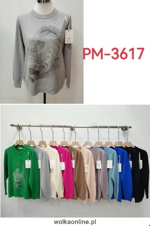 Sweter damskie PM-3617 Mix kolor L-3XL