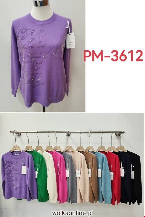 Sweter damskie PM-3612 Mix kolor L-3XL