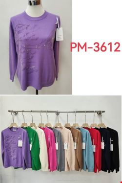 Sweter damskie PM-3612 Mix kolor L-3XL