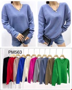 Sweter damskie PM563 Mix kolor L-3XL