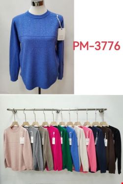Sweter damskie PM-3776 Mix kolor L-3XL