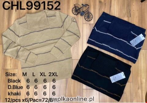 Sweter męskie CHL99152 Mix kolor M-2XL (Towar Tureckie)