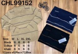 Sweter męskie CHL99152 Mix kolor M-2XL (Towar Tureckie)