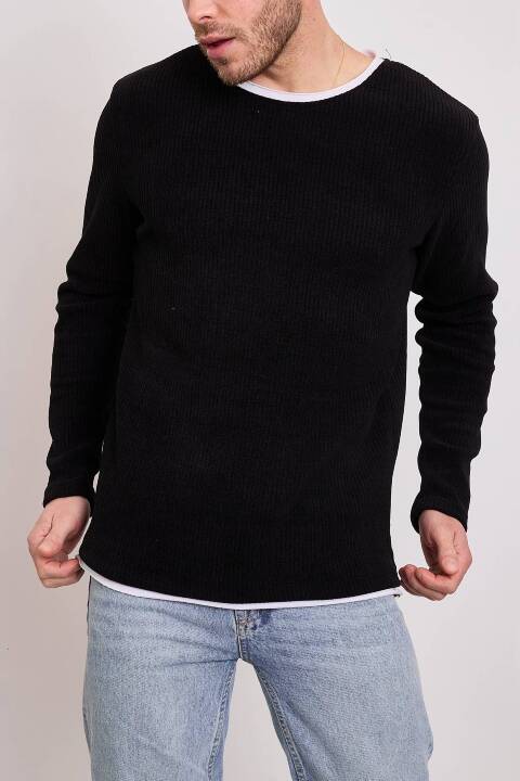 Sweter męskie 1506 1 kolor S-2XL (Towar Tureckie) 1