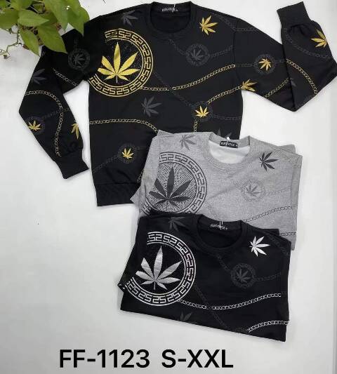 Bluza męskie FF-1123 Mix kolor S-2XL (Towar Tureckie)