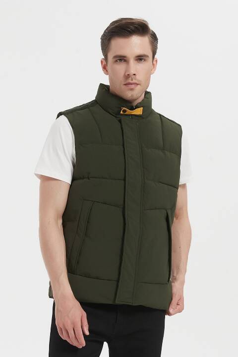 Kamizelka zimowa męskie 1536 1 kolor S-2XL (Towar Tureckie)