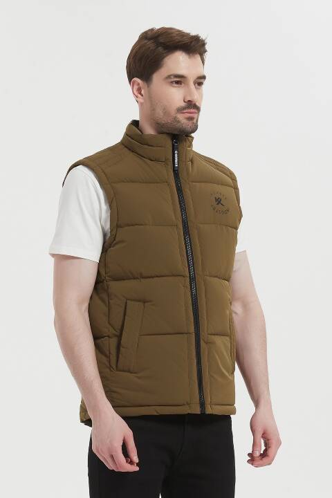 Kamizelka zimowa męskie 1543 1 kolor S-2XL (Towar Tureckie)