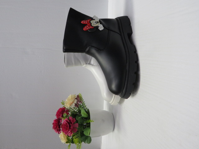 Botki Dziecięce B-5 BLACK/WHITE 31-36