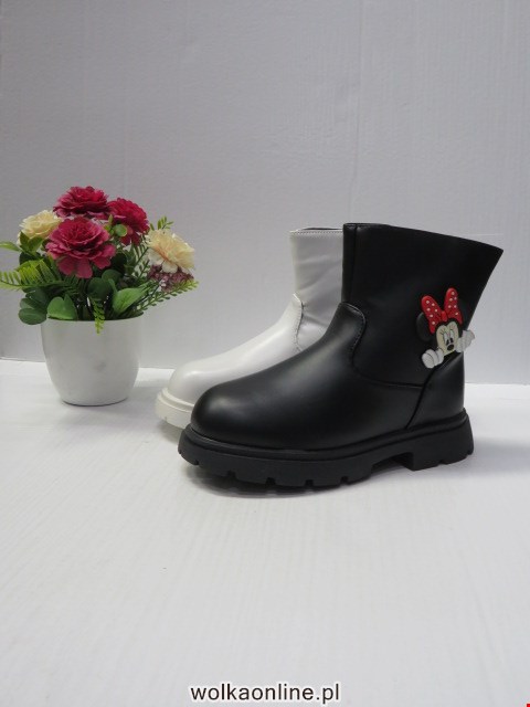 Botki Dziecięce B-5 BLACK/WHITE 31-36