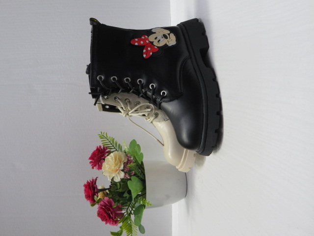 Botki Dziecięce B-7 BLACK/BEIGE 31-36