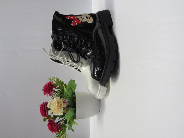 Botki Dziecięce B-21 BLACK/WHITE 31-36